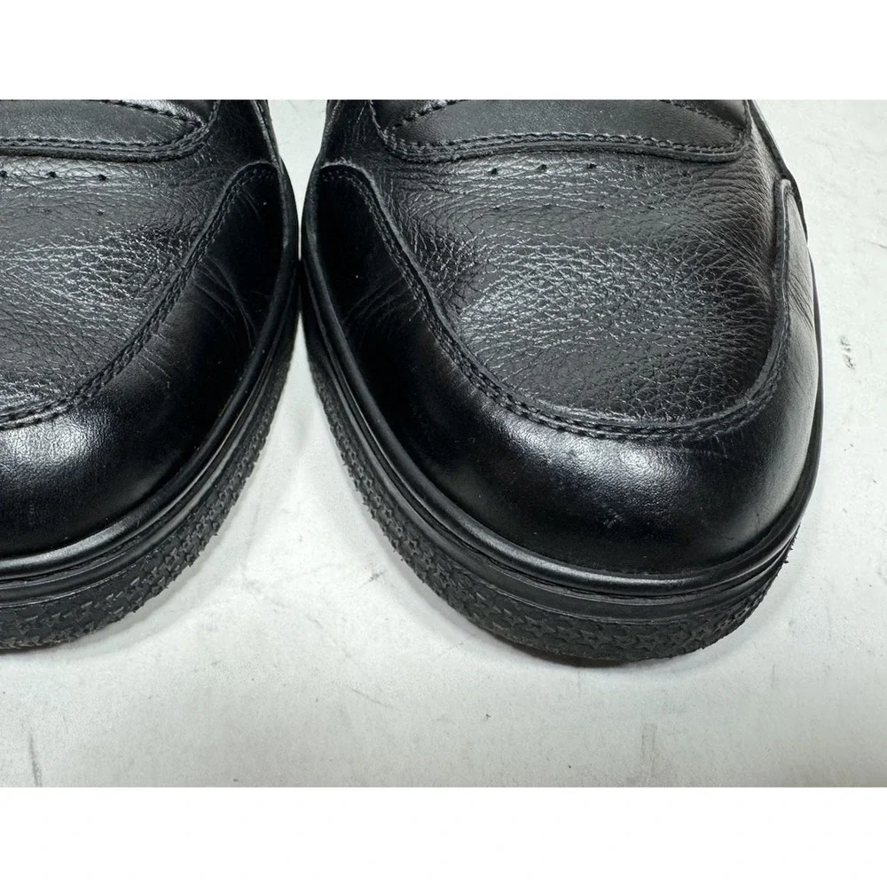 Gucci Web High Sneakers GG Black Leather High Top Men's Size 10 US / 9 G Shoes‎